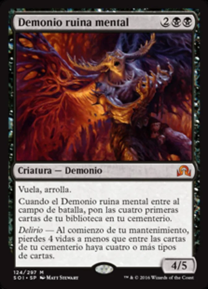 Demonio ruina mental (Shadows over Innistrad) - Magic: The Gathering in TCG Land