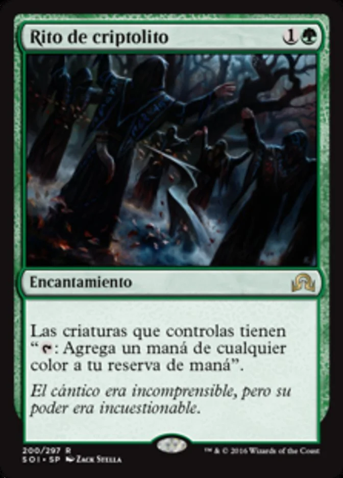 Rito de criptolito (Shadows over Innistrad) - Magic: The Gathering in TCG Land