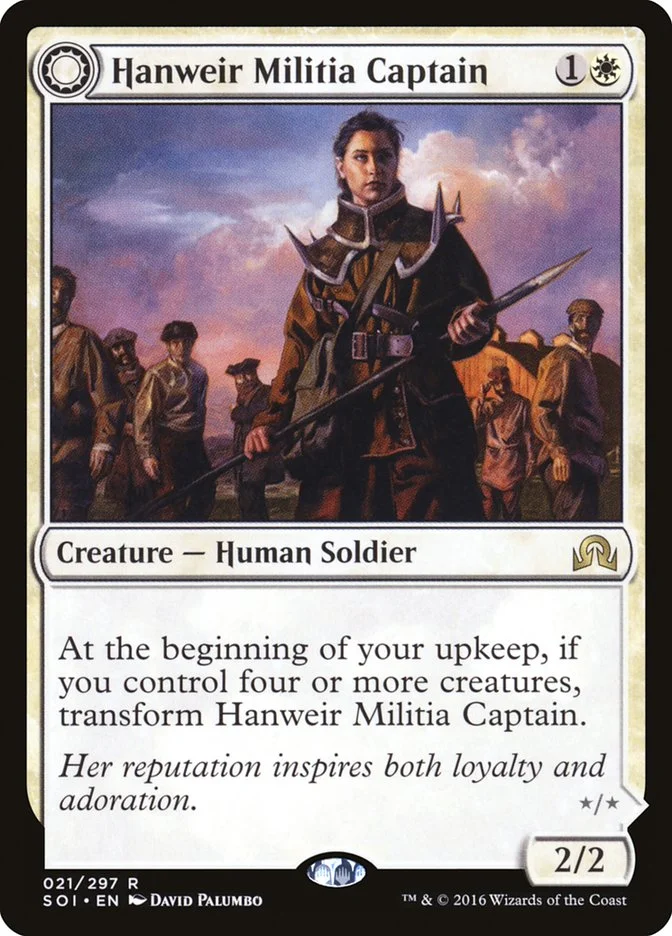Hanweir Militia Captain (Shadows over Innistrad) - Magic: The Gathering in TCG Land