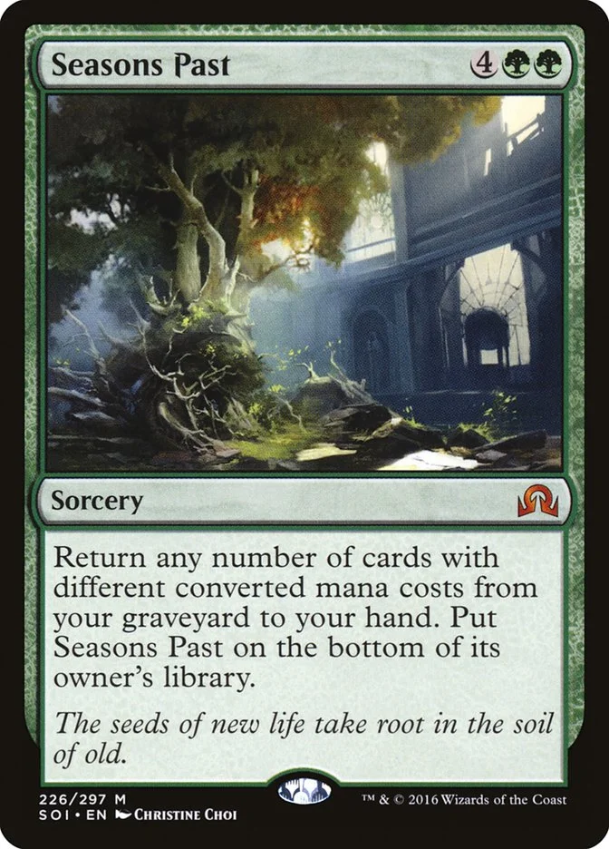 Seasons Past (Shadows over Innistrad) - Magic: The Gathering in TCG Land
