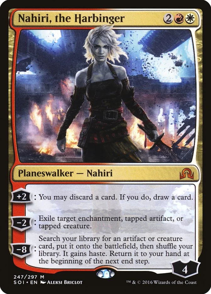 Nahiri, the Harbinger (Shadows over Innistrad) - Magic: The Gathering in TCG Land