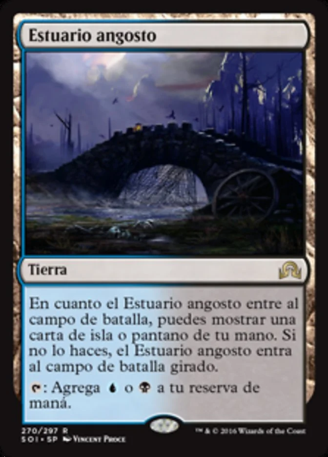 Estuario angosto (Shadows over Innistrad) - Magic: The Gathering in TCG Land