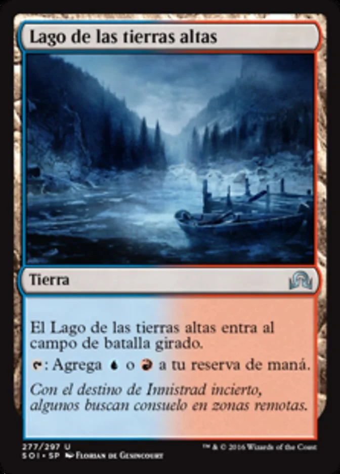 Lago de las tierras altas (Shadows over Innistrad) - Magic: The Gathering in TCG Land México