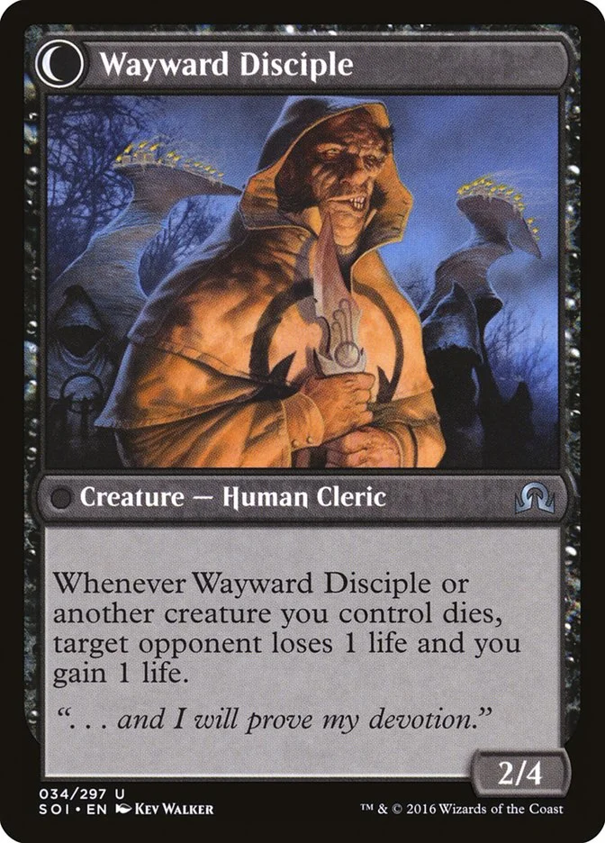 Wayward Disciple (Shadows over Innistrad) - Magic: The Gathering in TCG Land