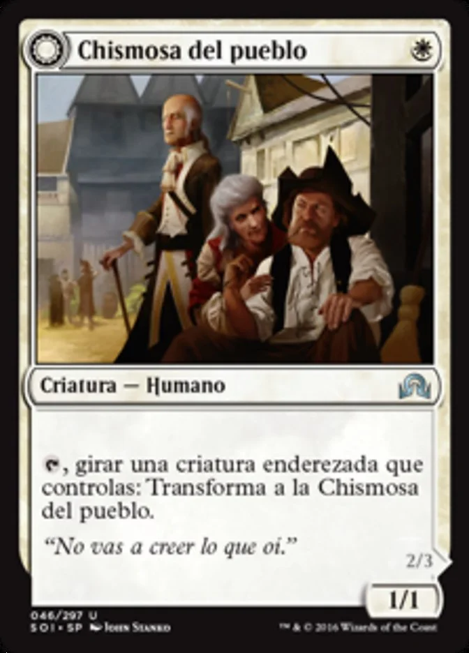 Chismosa del pueblo (Shadows over Innistrad) - Magic: The Gathering in TCG Land