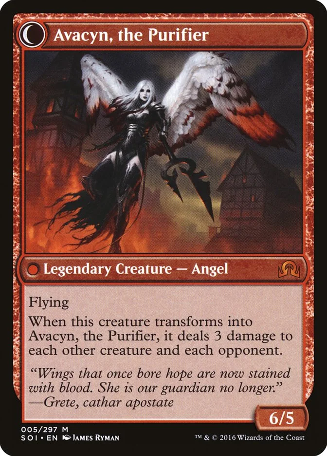 Avacyn, the Purifier (Shadows over Innistrad) - Magic: The Gathering in TCG Land