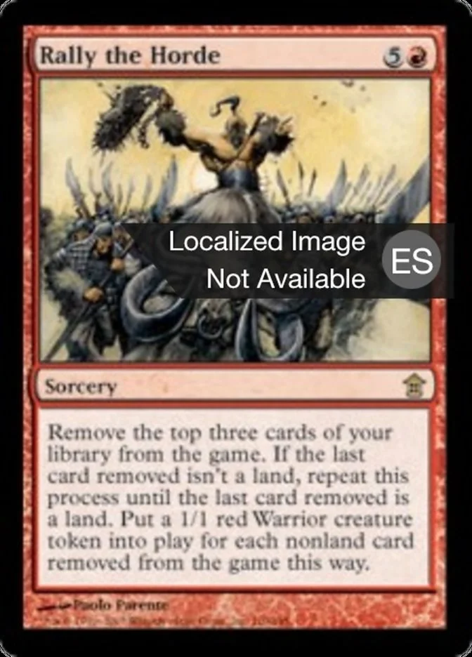 Agrupar la horda (Saviors of Kamigawa) - Magic: The Gathering in TCG Land