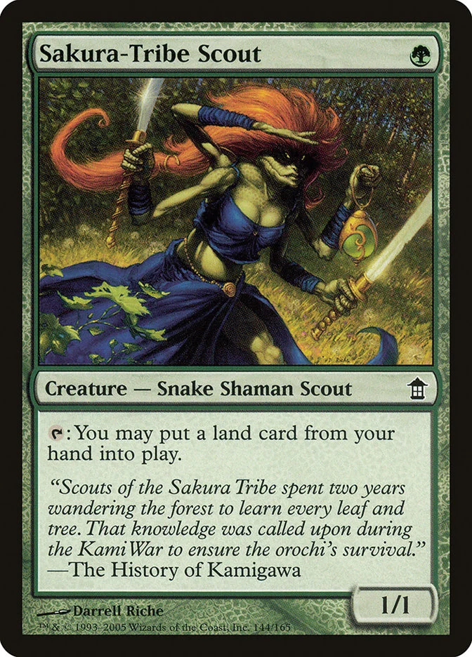 Sakura-Tribe Scout (Saviors of Kamigawa) - Magic: The Gathering in TCG Land