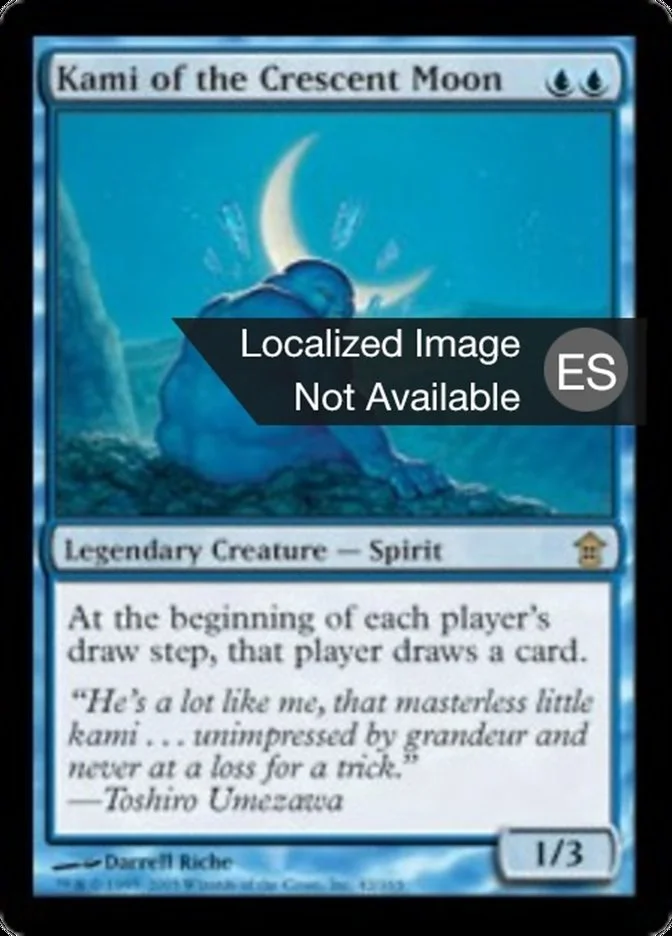 Kami de la luna creciente (Saviors of Kamigawa) - Magic: The Gathering in TCG Land