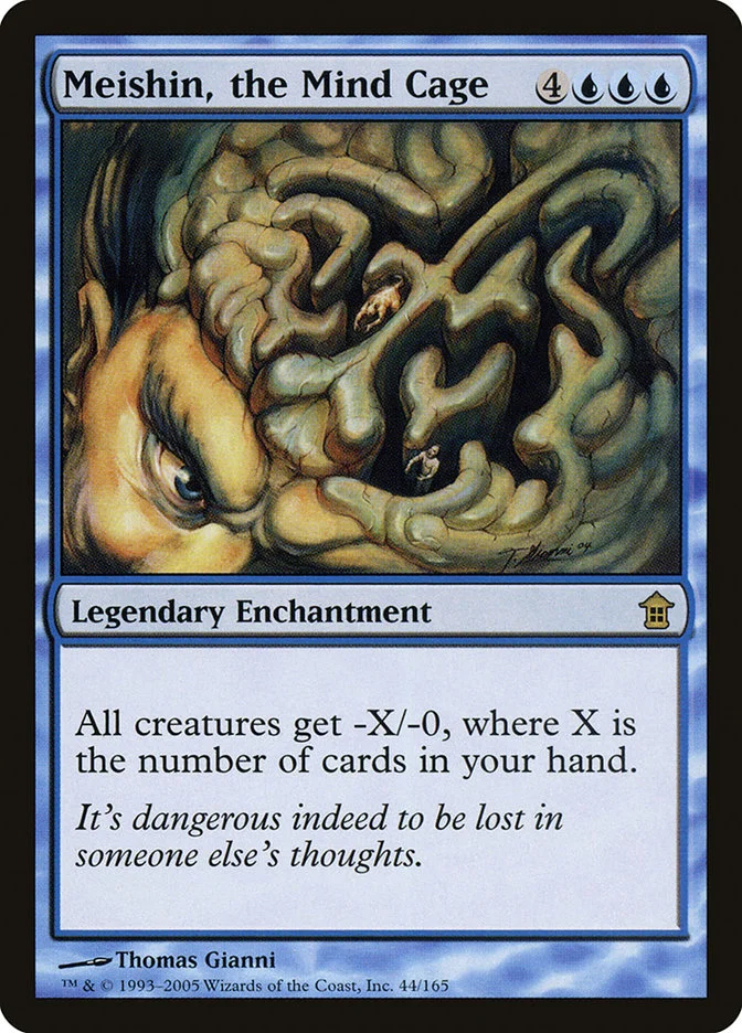 Meishin, the Mind Cage (Saviors of Kamigawa) - Magic: The Gathering in TCG Land