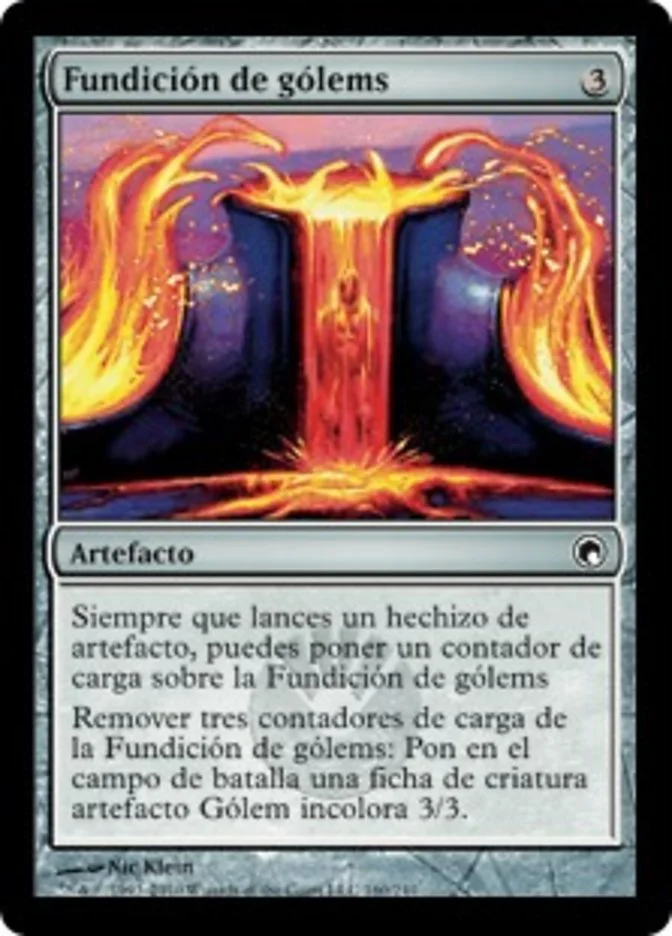 Fundición de gólems (Scars of Mirrodin) - Magic: The Gathering in TCG Land