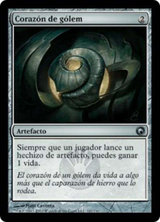 Corazón de gólem (Scars of Mirrodin) - Magic: The Gathering in TCG Land México