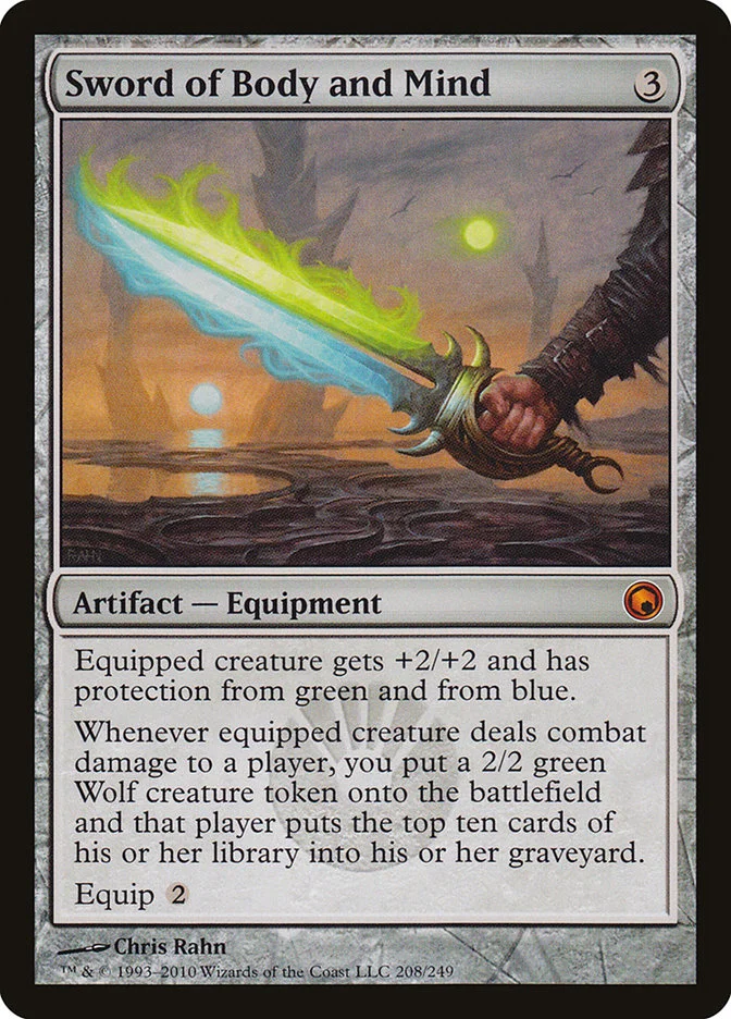 Sword of Body and Mind (Scars of Mirrodin) - Magic: The Gathering in TCG Land