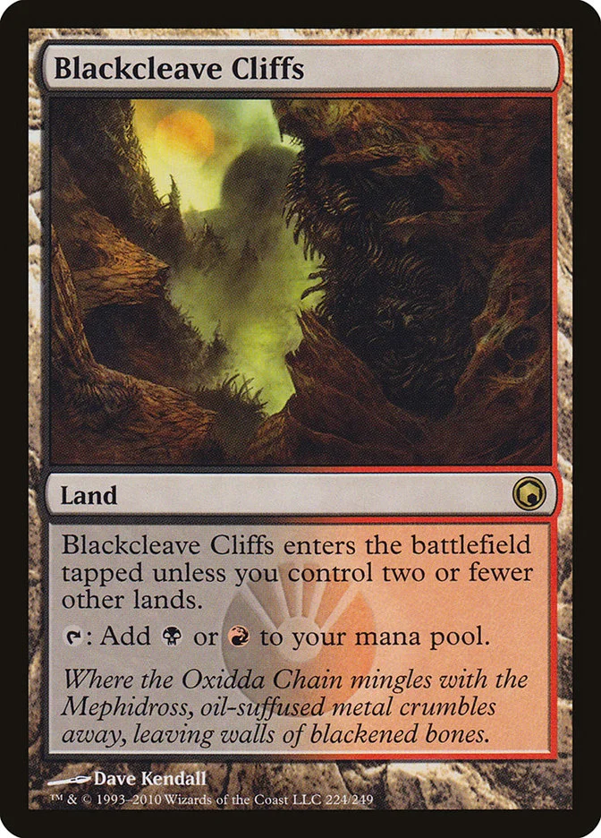 Blackcleave Cliffs (Scars of Mirrodin) - Magic: The Gathering in TCG Land