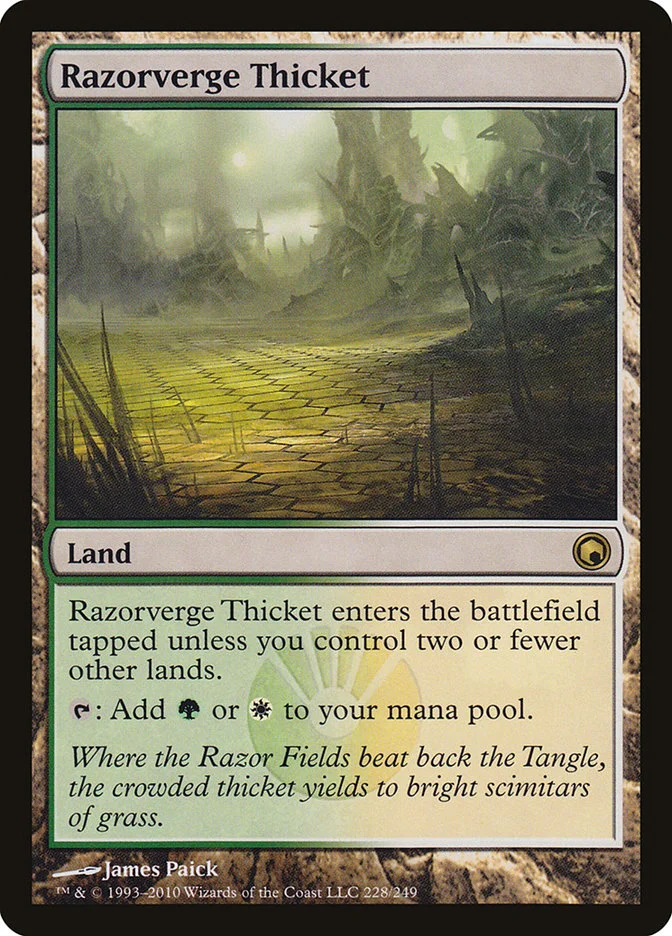 Razorverge Thicket (Scars of Mirrodin) - Magic: The Gathering in TCG Land