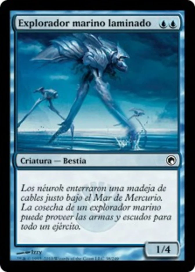 Explorador marino laminado (Scars of Mirrodin) - Magic: The Gathering in TCG Land