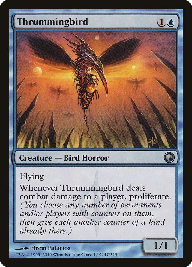 Thrummingbird (Scars of Mirrodin) - Magic: The Gathering in TCG Land