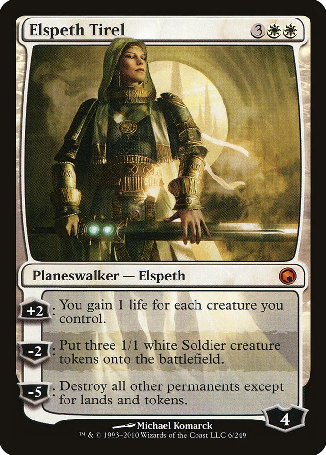 Elspeth Tirel (Scars of Mirrodin) - Magic: The Gathering in TCG Land