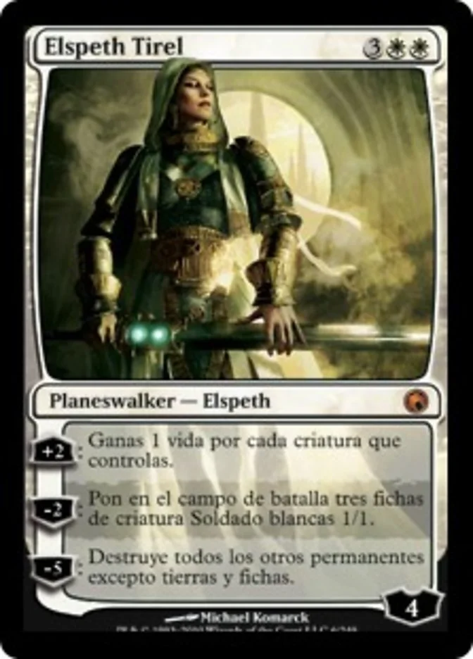 Elspeth Tirel (Scars of Mirrodin) - Magic: The Gathering in TCG Land