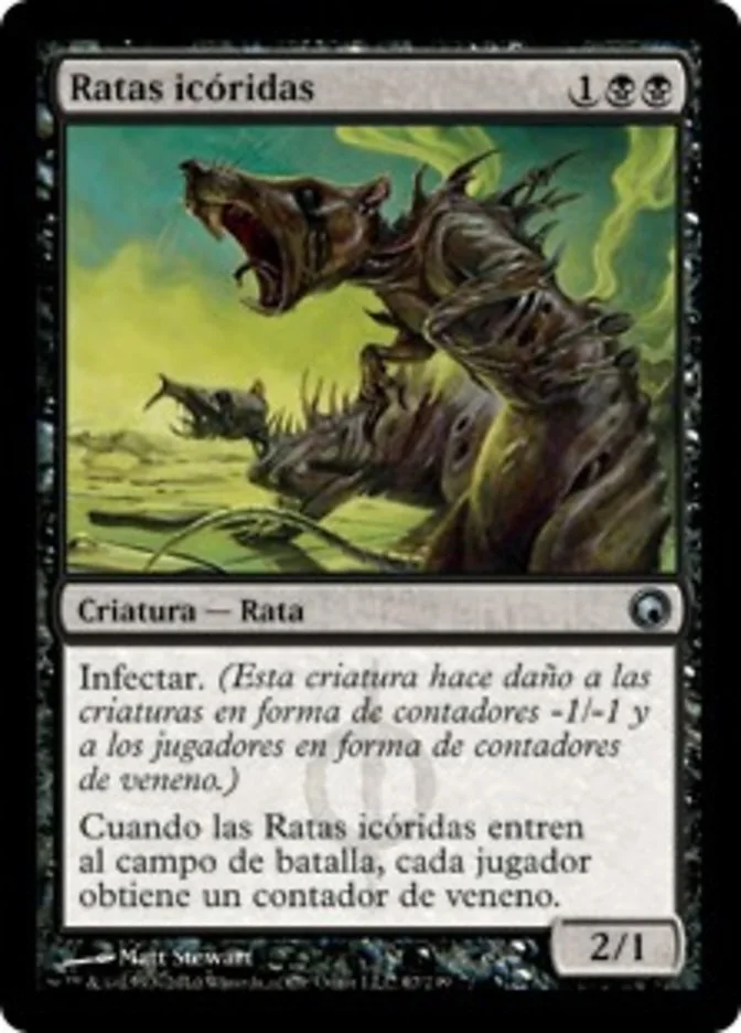 Ratas icóridas (Scars of Mirrodin) - Magic: The Gathering in TCG Land
