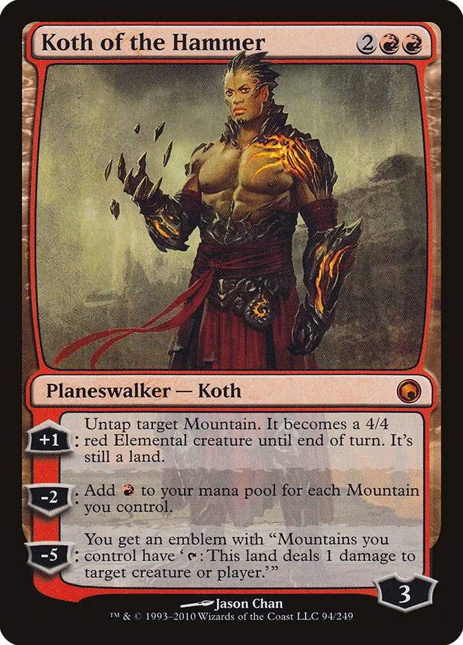 Koth of the Hammer (Scars of Mirrodin) - Magic: The Gathering in TCG Land