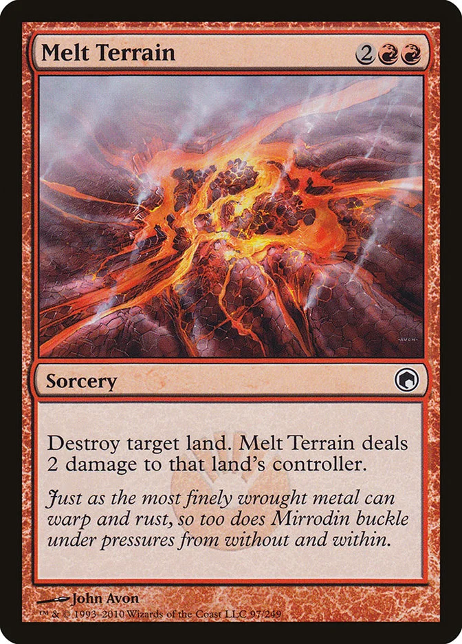 Melt Terrain (Scars of Mirrodin) - Magic: The Gathering in TCG Land
