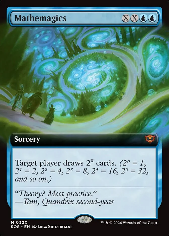 Mathemagics (Secrets of Strixhaven) - Magic: The Gathering in TCG Land México