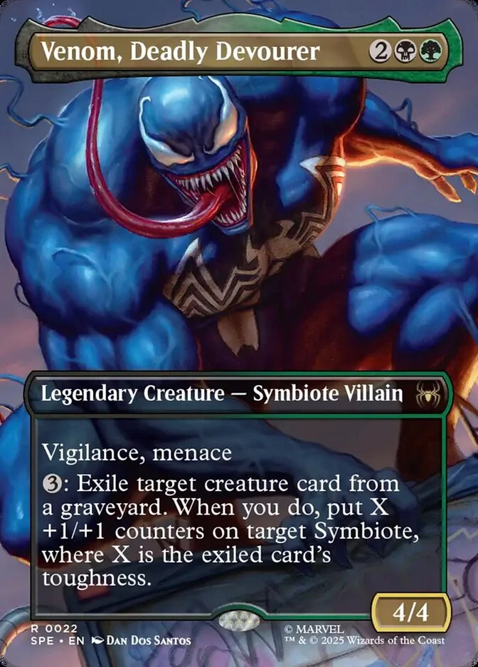 Venom, Deadly Devourer (Marvel's Spider-Man Eternal) - Magic: The Gathering in TCG Land México