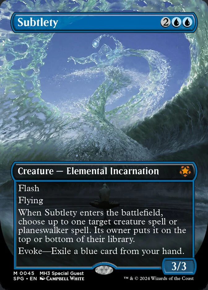 Subtlety MTG (Secret Lair Drop)