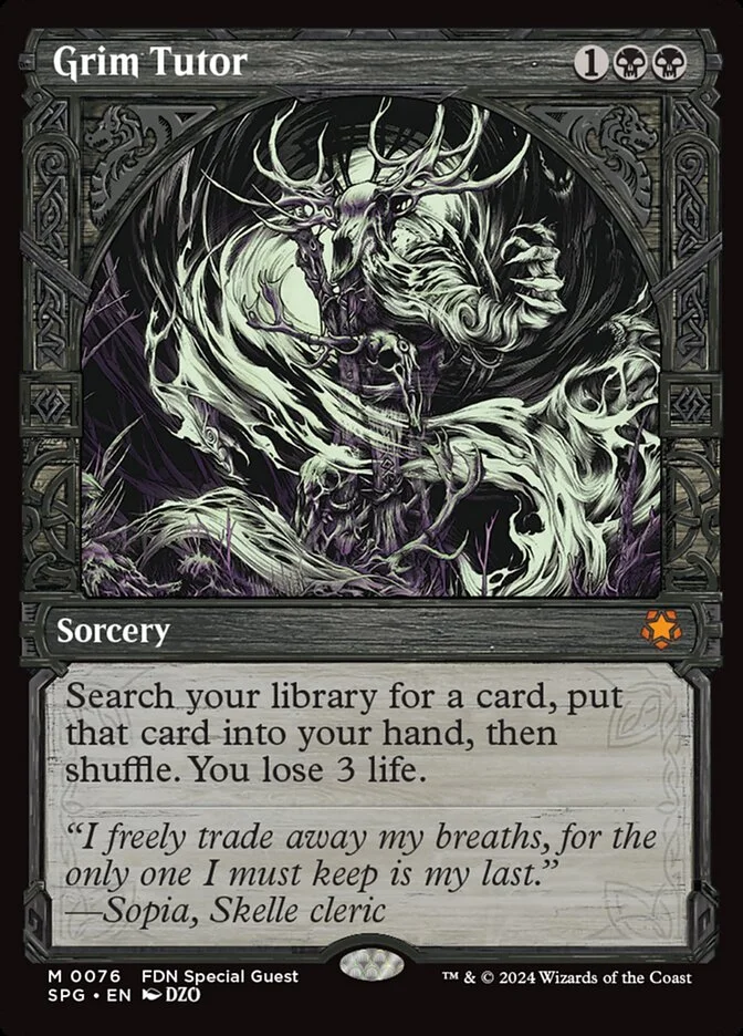 Grim Tutor (Special Guests) - Magic: The Gathering in TCG Land