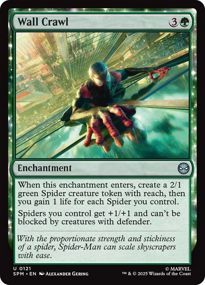 Wall Crawl (Marvel's Spider-Man) - Magic: The Gathering in TCG Land México