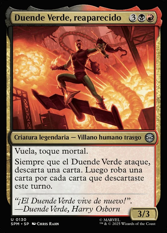Duende Verde, reaparecido (Marvel's Spider-Man) - Magic: The Gathering in TCG Land México