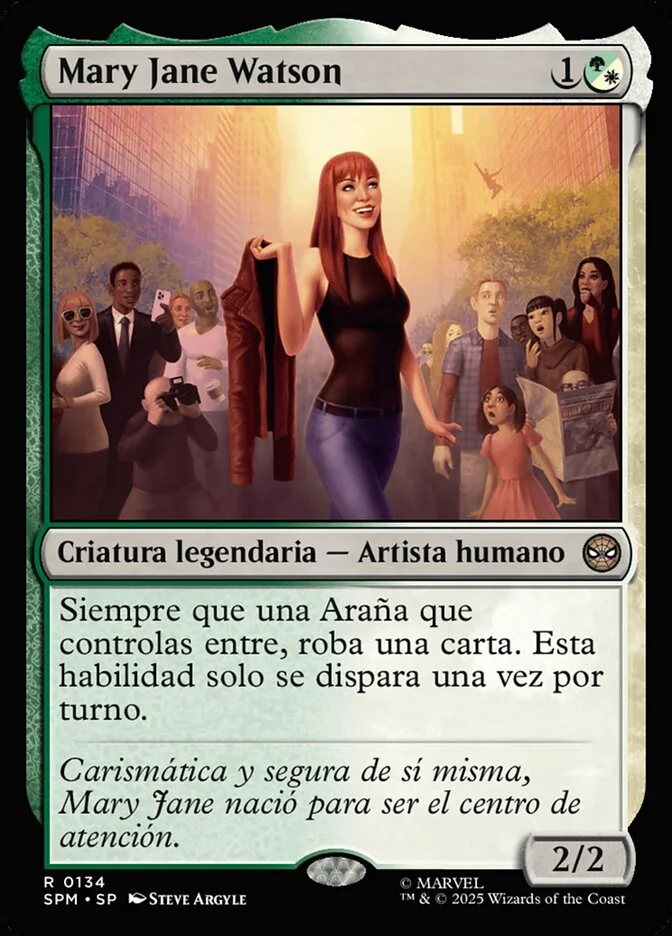 Mary Jane Watson (Marvel's Spider-Man) - Magic: The Gathering in TCG Land México