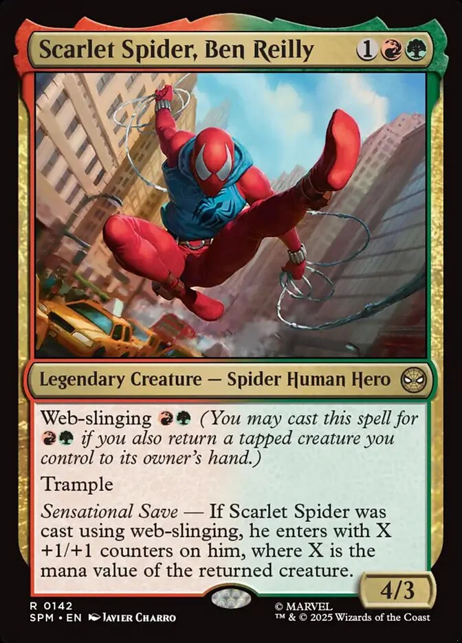 Scarlet Spider, Ben Reilly (Marvel's Spider-Man) - Magic: The Gathering in TCG Land México
