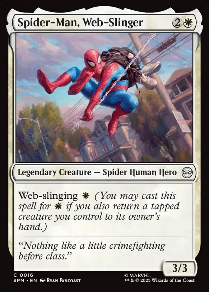 Spider-Man, Web-Slinger (Marvel's Spider-Man) - Magic: The Gathering in TCG Land México