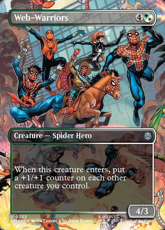 Web-Warriors (Marvel's Spider-Man) - Magic: The Gathering in TCG Land México