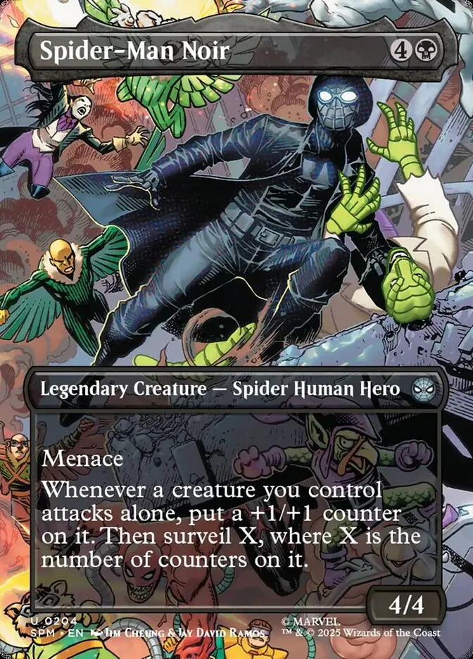 Spider-Man Noir (Marvel's Spider-Man) - Magic: The Gathering in TCG Land México