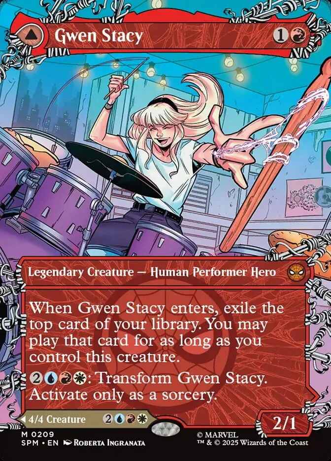 Gwen Stacy (Marvel's Spider-Man) - Magic: The Gathering in TCG Land México
