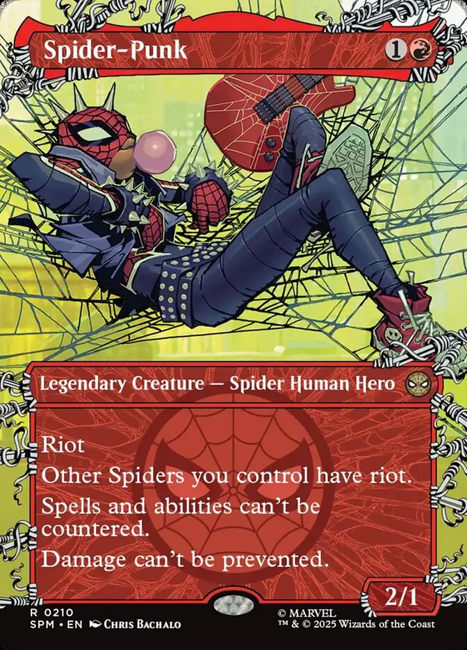 Spider-Punk (Marvel's Spider-Man) - Magic: The Gathering in TCG Land México
