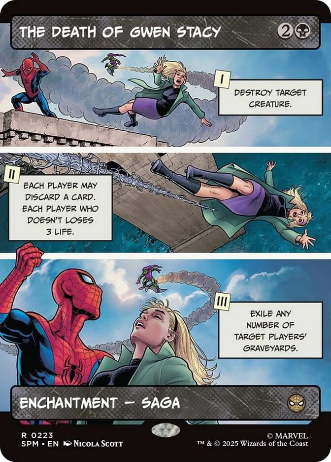 The Death of Gwen Stacy (Marvel's Spider-Man) - Magic: The Gathering in TCG Land México