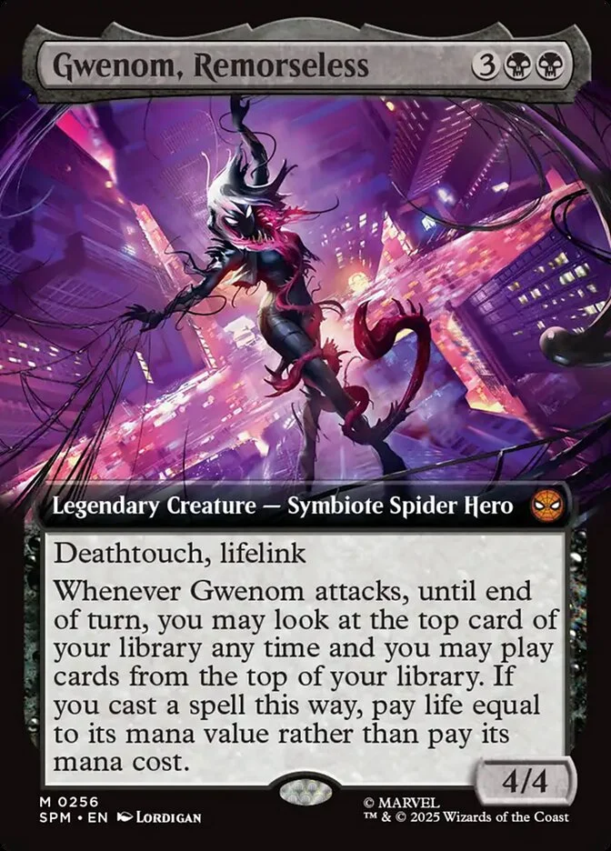 Gwenom, Remorseless (Marvel's Spider-Man) - Magic: The Gathering in TCG Land México