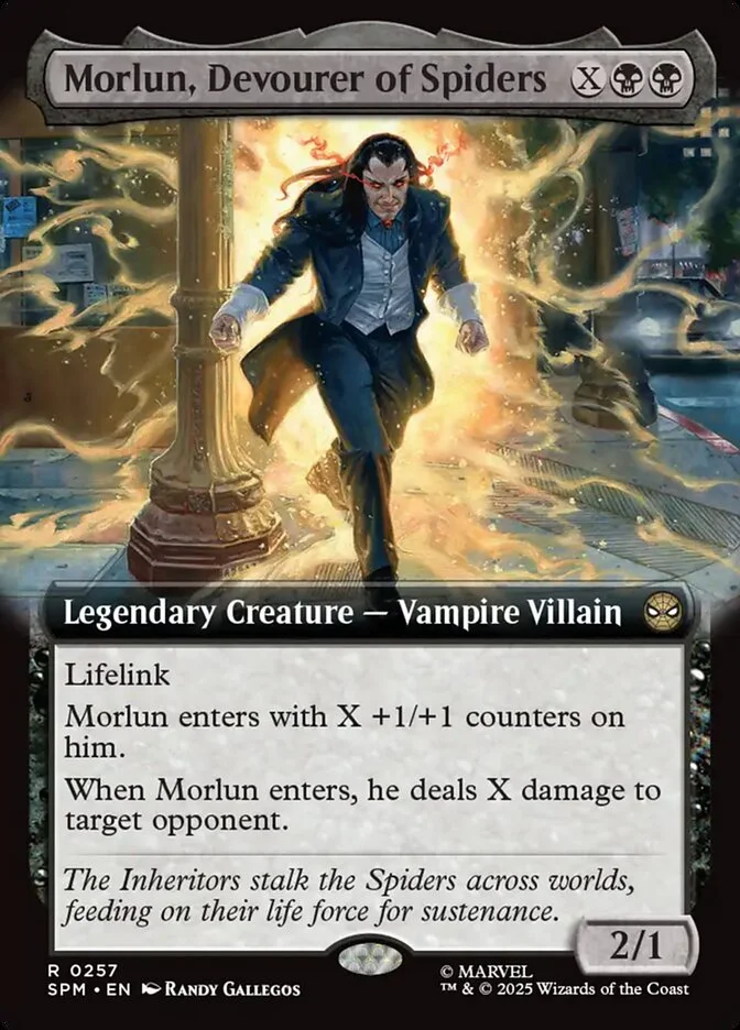 Morlun, Devourer of Spiders (Marvel's Spider-Man) - Magic: The Gathering in TCG Land México