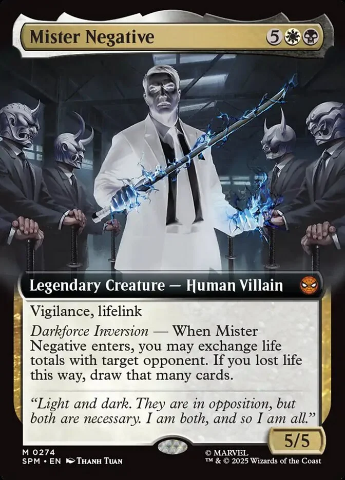 Mister Negative (Marvel's Spider-Man) - Magic: The Gathering in TCG Land México