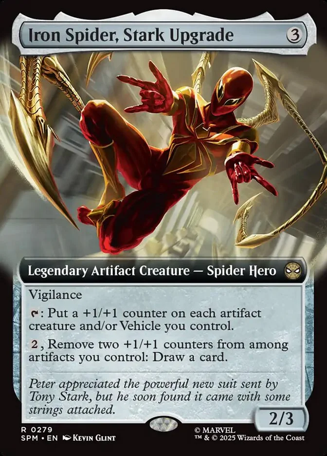 Iron Spider, Stark Upgrade (Marvel's Spider-Man) - Magic: The Gathering in TCG Land México