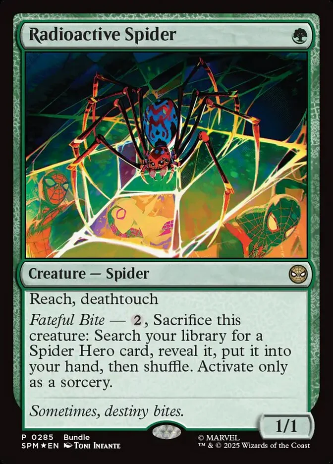 Radioactive Spider (Marvel's Spider-Man) - Magic: The Gathering in TCG Land México