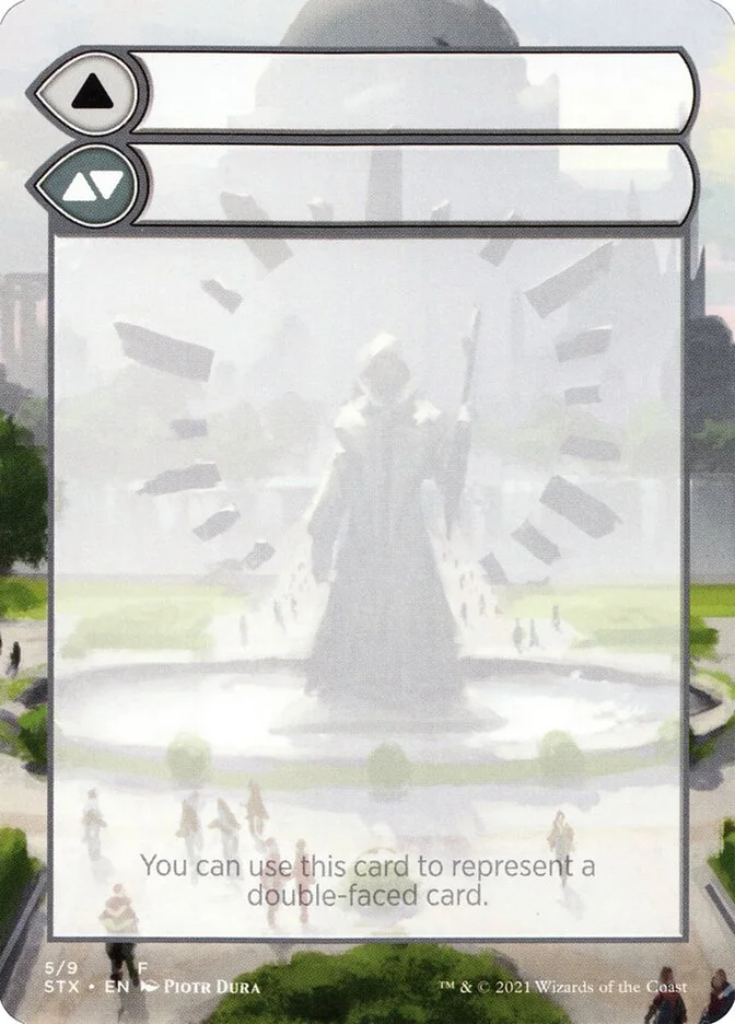 Double-Faced Substitute Card (Strixhaven: School of Mages Substitute Cards) - Magic: The Gathering in TCG Land México