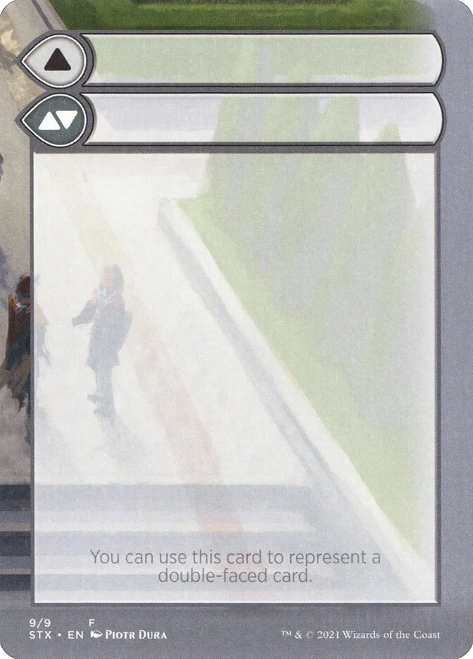 Double-Faced Substitute Card (Strixhaven: School of Mages Substitute Cards) - Magic: The Gathering in TCG Land México