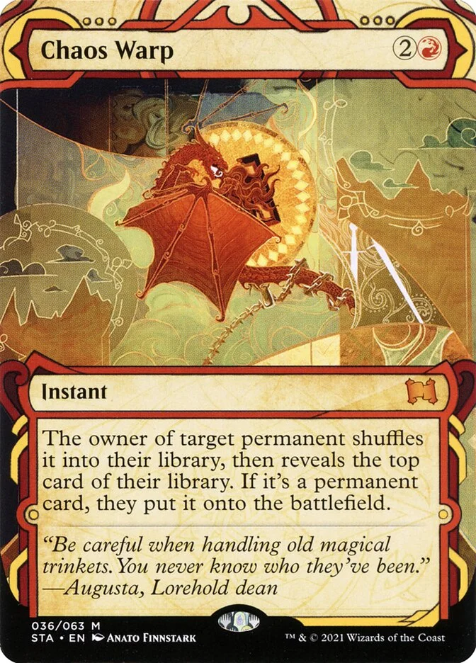 Chaos Warp (Strixhaven Mystical Archive) - Magic: The Gathering in TCG Land
