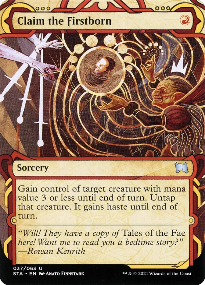 Claim the Firstborn (Strixhaven Mystical Archive) - Magic: The Gathering in TCG Land