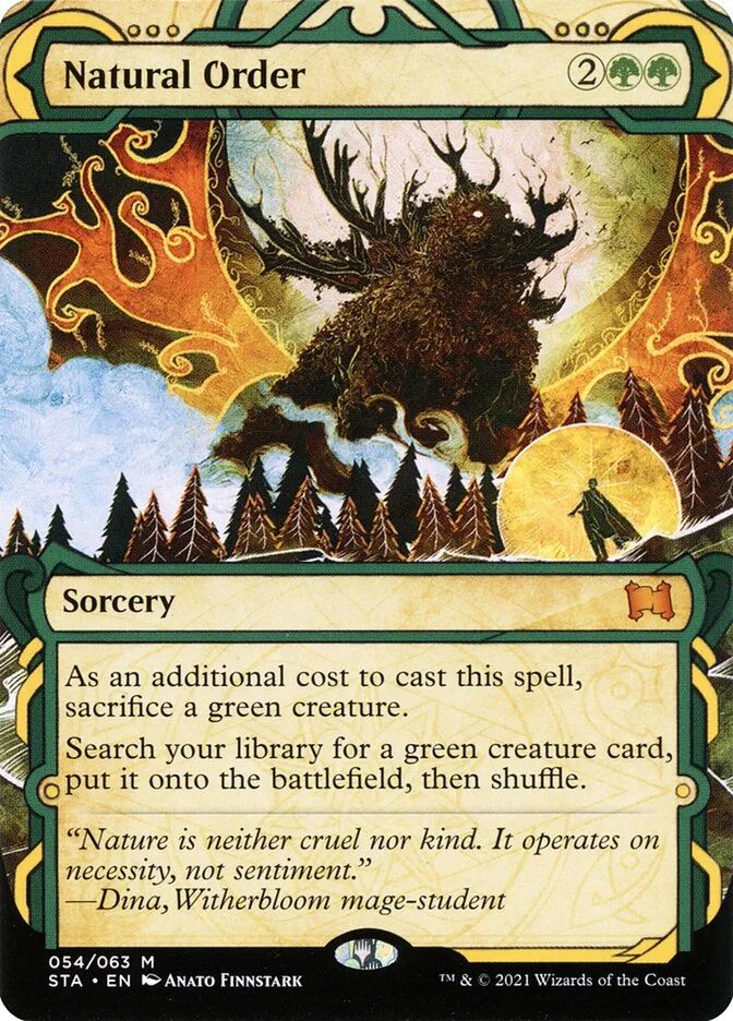 Natural Order (Strixhaven Mystical Archive) - Magic: The Gathering in TCG Land